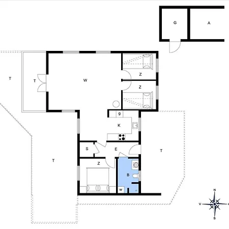 Bl969-blokhus-bregnehojvej-16 Feriehus *